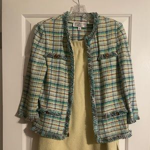 St. John 2 piece skirt suit